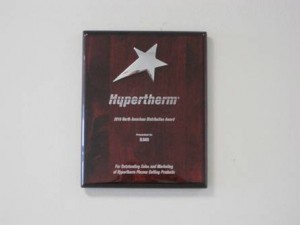Hypertherm award