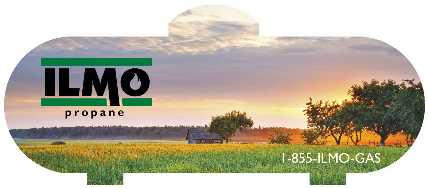 ILMO Propane Rural Sunset Magnet
